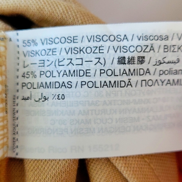 MANGO Boho Dress, S, Tan,Beige NWT - Picture 14 of 15